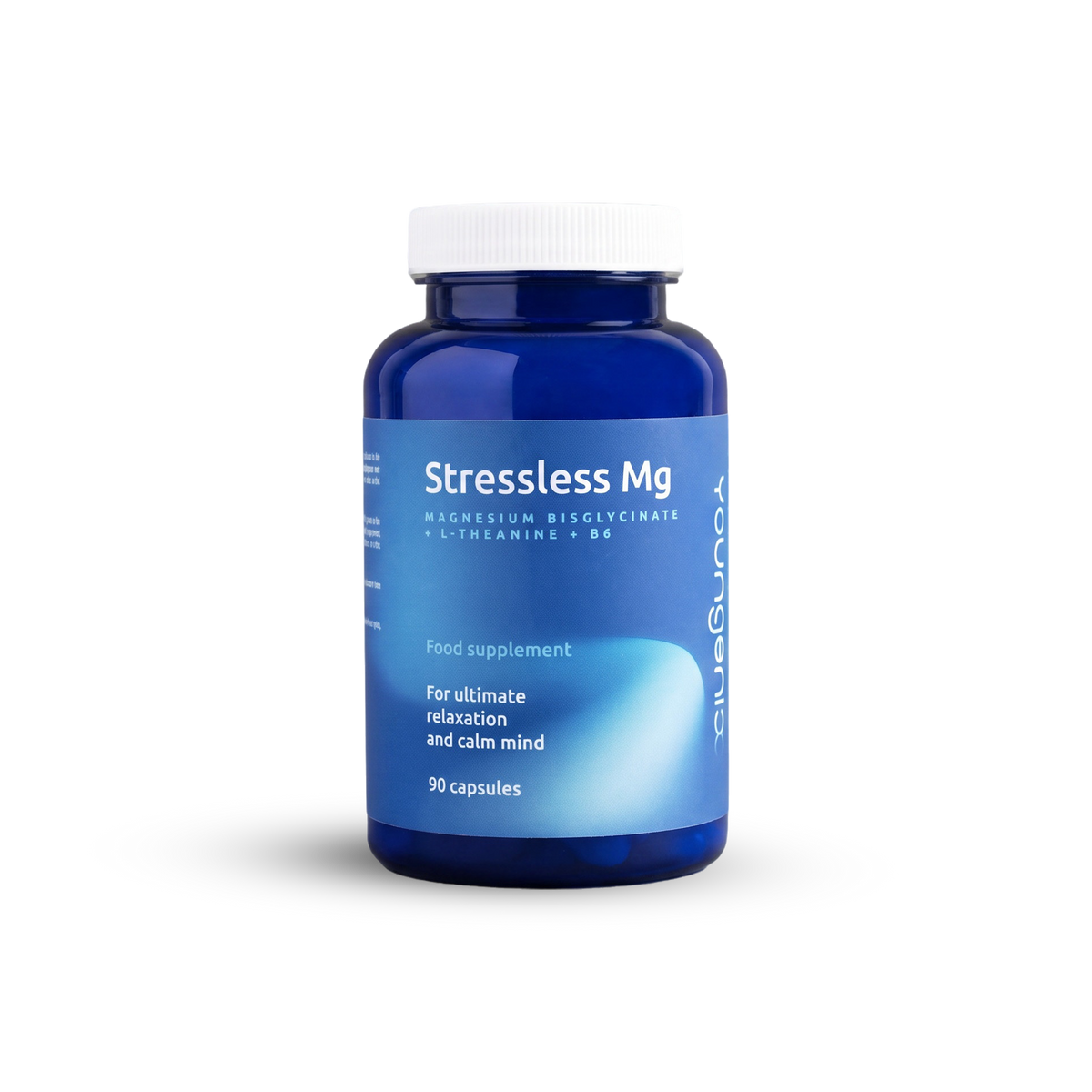 StressLess Magnio bisglicinatas + L-teaninas + vit. B6