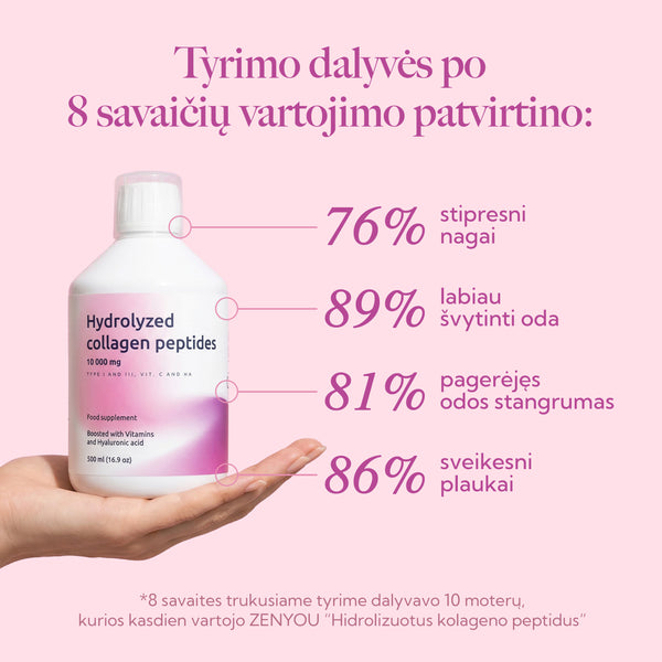 Hidrolizuoti kolageno peptidai (boosteris)