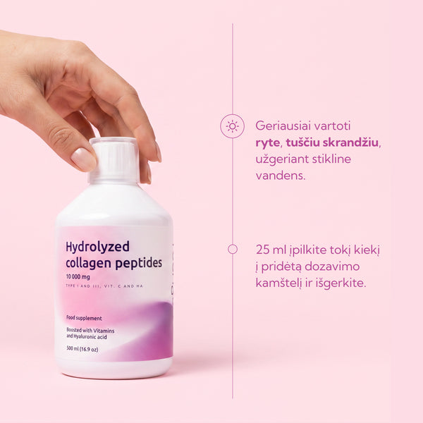 Hidrolizuoti kolageno peptidai (boosteris)