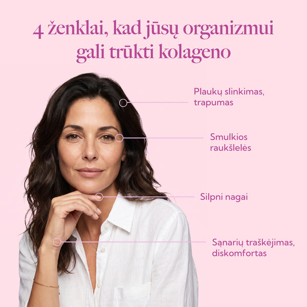 Hidrolizuoti kolageno peptidai (boosteris)