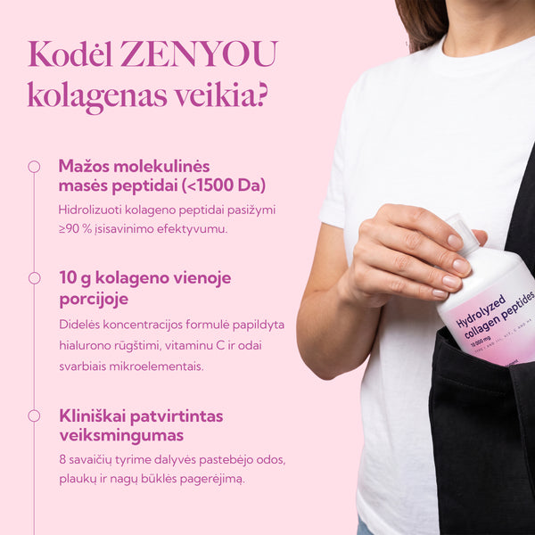 Hidrolizuoti kolageno peptidai (boosteris)