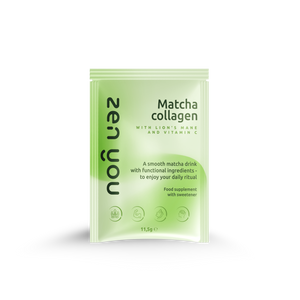 ZENYOU Matcha Collagen su Liūto karčių grybu ir vitaminu C