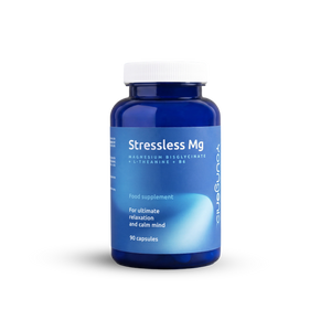 StressLess Magnio bisglicinatas + L-teaninas + vit. B6