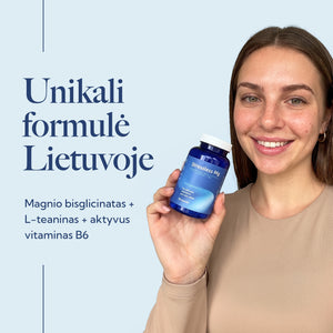 StressLess Magnio bisglicinatas + L-teaninas + vit. B6